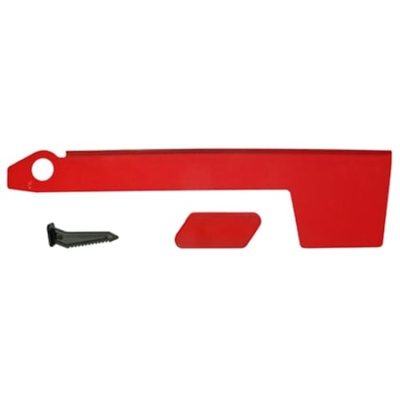 Solar Group Red Aluminum Mailbox Flag Kit SO310734